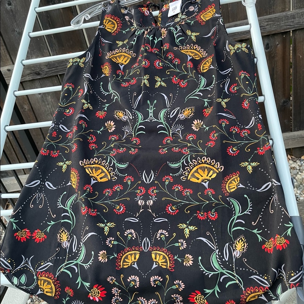 Cabi women’s floral blouse